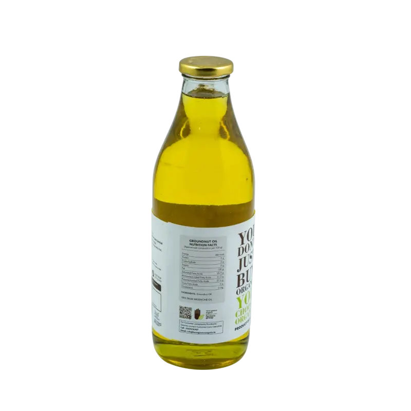 Groundnut Oil 1Ltr ( Organic Cold Pressed)