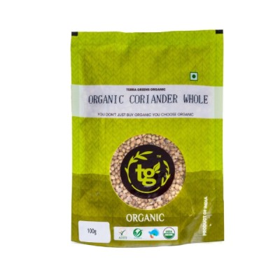 Organic Coriander Whole