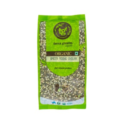 Organic Green Moong Chilka (Split)