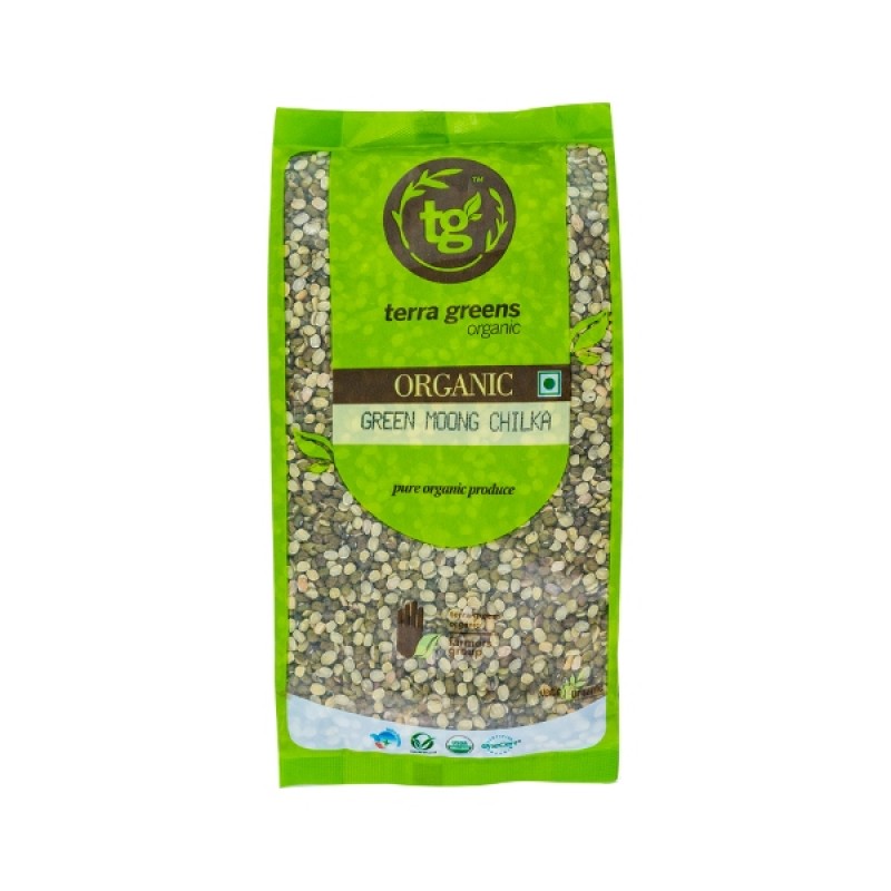 Organic Green Moong Chilka (Split)