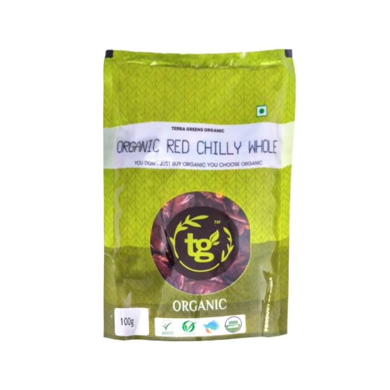 Organic Red Chilly Whole